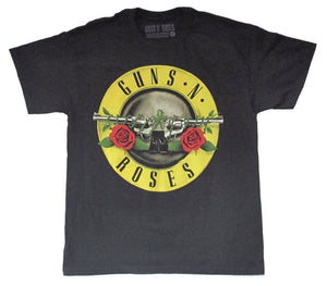 Guns N Roses Lifetime Tour 2016 SOLD OUT Bullet Seal Logo T-Shirt-Cyberteez