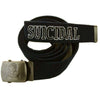 Suicidal Tendencies Embroidered Canvas Scout Waist Belt-Cyberteez