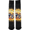 Sublime Sun Logo Adult Size Sublimated Socks 1 Pair Shoe Size 6-12-Cyberteez