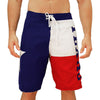 Texas Flag Lone Star State Men's Board Shorts Swim Trunks-Cyberteez