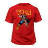 Thor War Hammer Red Marvel Comics T-Shirt-Cyberteez