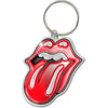 Rolling Stones Tounge Logo Metal Keychain-Cyberteez