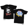 Waylon Jennings USA Tour '84 Sketch Drawing T-Shirt-Cyberteez