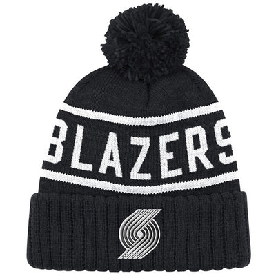 Portland Trail Blazers NBA Mitchell & Ness Reflective Patch High 5 Beanie