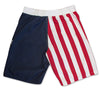 USA American Flag Men's Board Shorts Swim Trunks Patriotic Stars And Stripes-Cyberteez