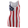 USA American Flag Women's Patriotic Stars And Stripes Tank Top-Cyberteez