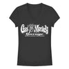 Gas Monkey Garage Blood Sweat And Beers Women's V-Neck Fast N Loud T-Shirt-Cyberteez