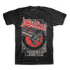 Judas Priest Silver/Red Screaming For Vengeance Birmingham England T-Shirt-Cyberteez