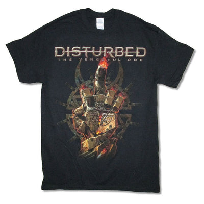 Disturbed Vengeful One Firebird 2016 Tour T-Shirt w/ Dates