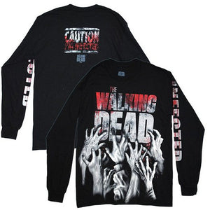 Walking Dead Infected LONGSLEEVE T-Shirt-Cyberteez
