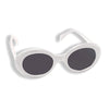 Nirvana Kurt Cobain Sunglasses WHITE Alien Shades Mod Cat Eyes Sun Glasses-Cyberteez