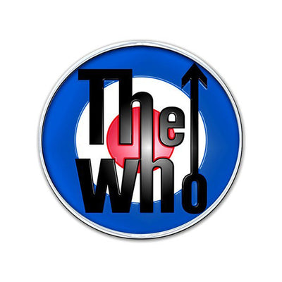 The Who Target Mod Logo Lapel Pin Badge Button
