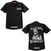 Suicidal Tendencies OG Flip Skull (Flipskull) Logo BLACK Dickies Workshirt-Cyberteez