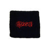 Ozzy Osbourne Logo Terry Cloth Wristband-Cyberteez